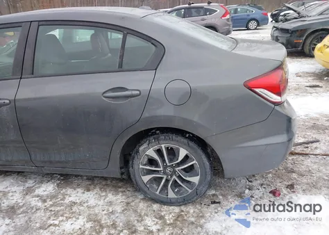 2013 Honda Civic Ex-L from USA, damaged, VIN 2HGFB2F99DH512011